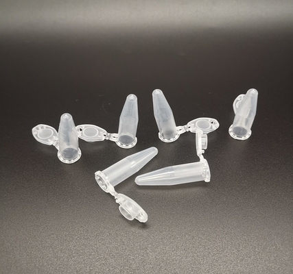 1.5Ml βαθμολογημένοι σωλήνες Microcentrifuge Unsterilized