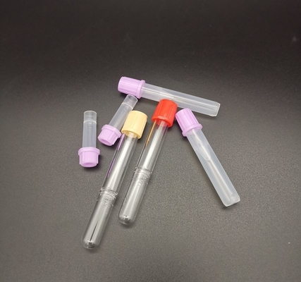 1.5 ml Ιατρικό PP ορό δείγματος σωλήνα σύνολο αποστειρωμένο μπλε EDTA απλό σωλήνα
