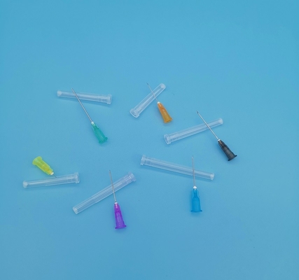 Μίας χρήσης ρόδινη συρίγγων διάμετρος 1.2mm 18G τρυπών βελόνων δευτερεύουσα έξω