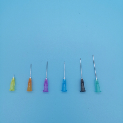 Μίας χρήσης ρόδινη συρίγγων διάμετρος 1.2mm 18G τρυπών βελόνων δευτερεύουσα έξω