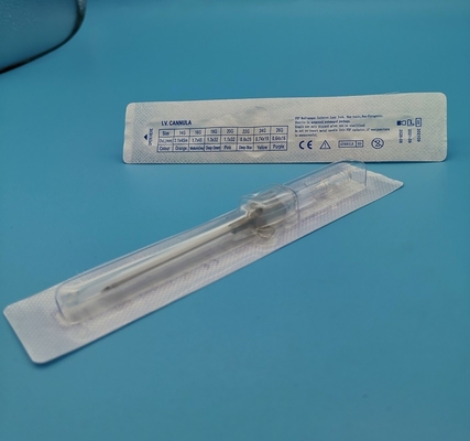 16G Μέτρια γκρι ιατρική συσκευή για μία φορά με IV κανύλα