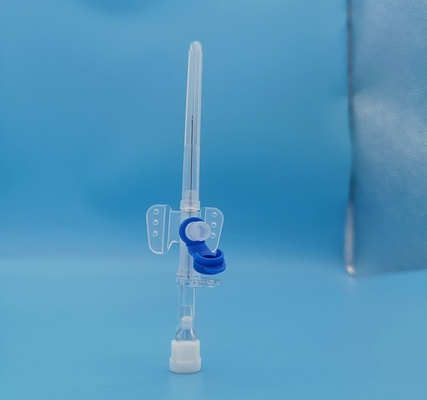 22G Ενιαία χρήση IV Κανούλα Bule Ενδοφλέβια βελόνα μιας χρήσης υγιεινή