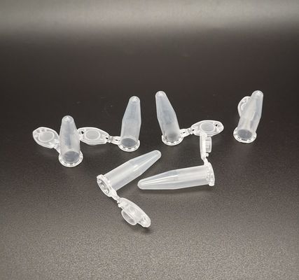 1.5Ml βαθμολογημένοι σωλήνες Microcentrifuge Unsterilized