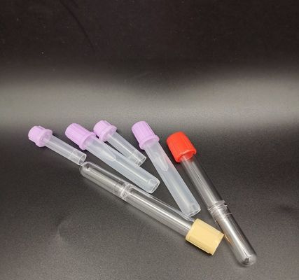 1.5ml σωλήνες κατώτατου διαφανείς τριχοειδείς αίματος ακρών καθορισμένοι Unsterilized